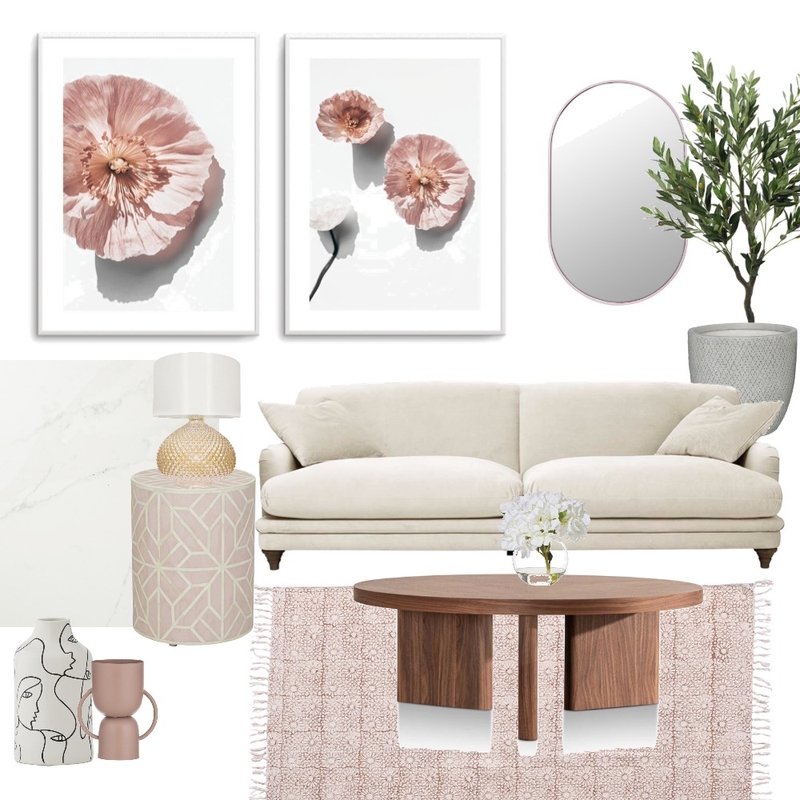 dreamy pink Mood Board by Fleur Design on Style Sourcebook