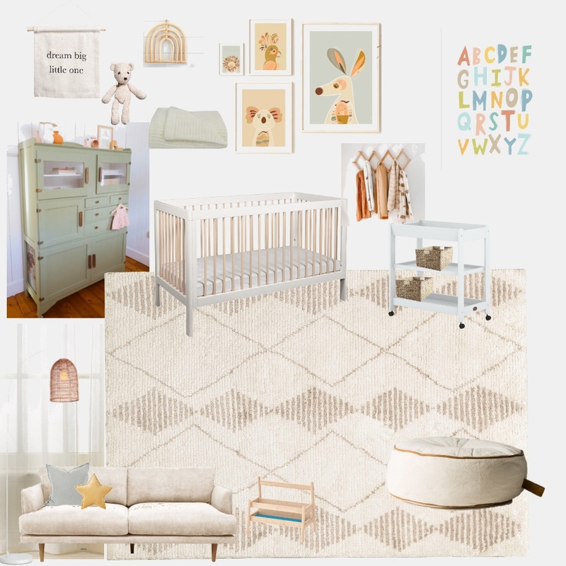 Baby Boy's Nursery L Mood Board by tahliarose.g on Style Sourcebook