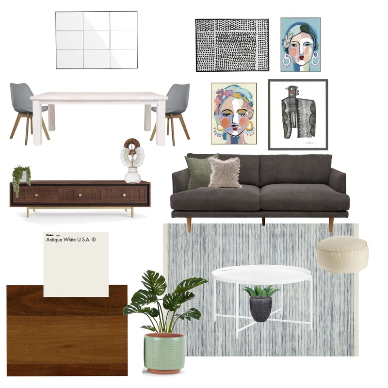 Parson St Living Dining Mood Board by The Inner Collective on Style Sourcebook