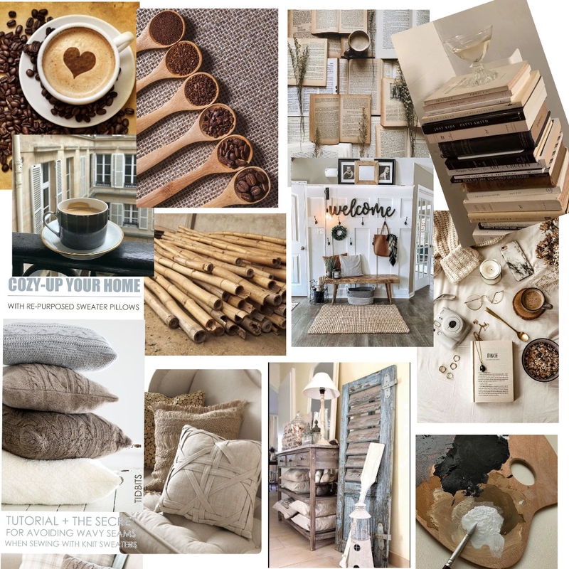 Orna's Coffee Room Mood Board by sandra dagan on Style Sourcebook