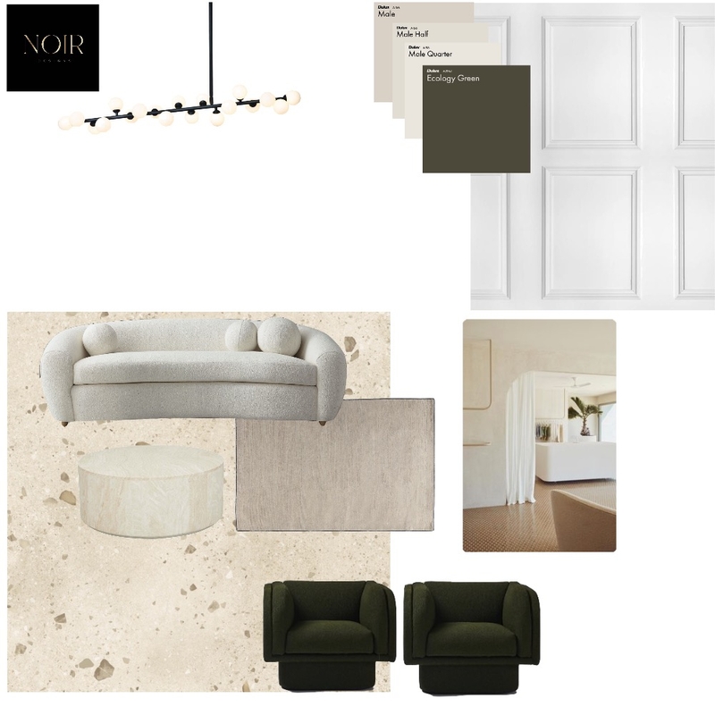A Touch of Brow- Option 2 Mood Board by NOIR DESIGNS PERTH on Style Sourcebook
