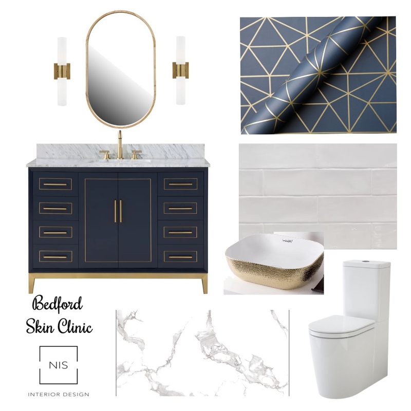 Bedford Skin Clinic - Bathroom (option B) Mood Board by Nis Interiors on Style Sourcebook