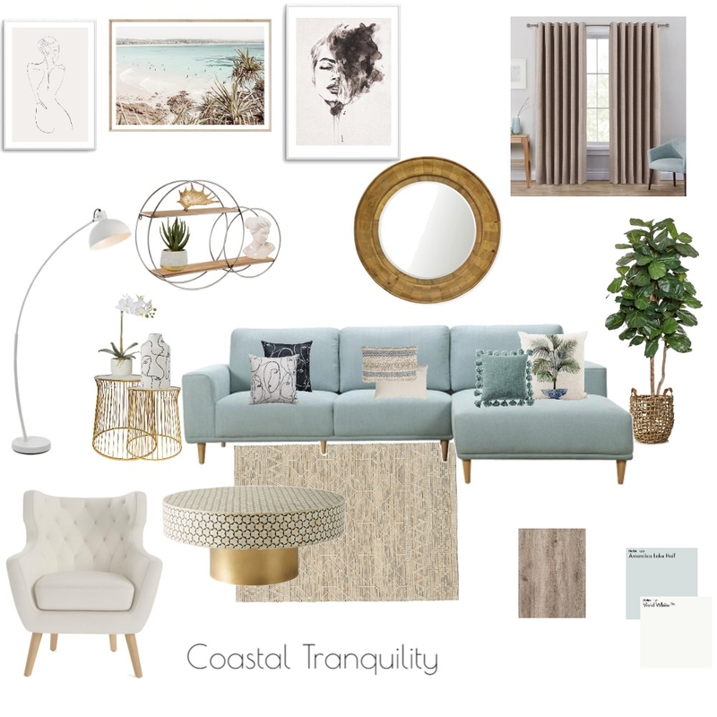 Coastal Bliss Mood Board by BS interior and design on Style Sourcebook