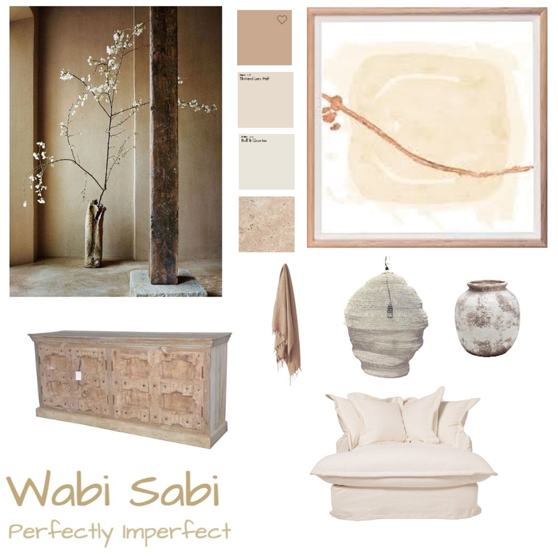 Wabi Sabi Moodboard Mood Board by ameliajacka on Style Sourcebook