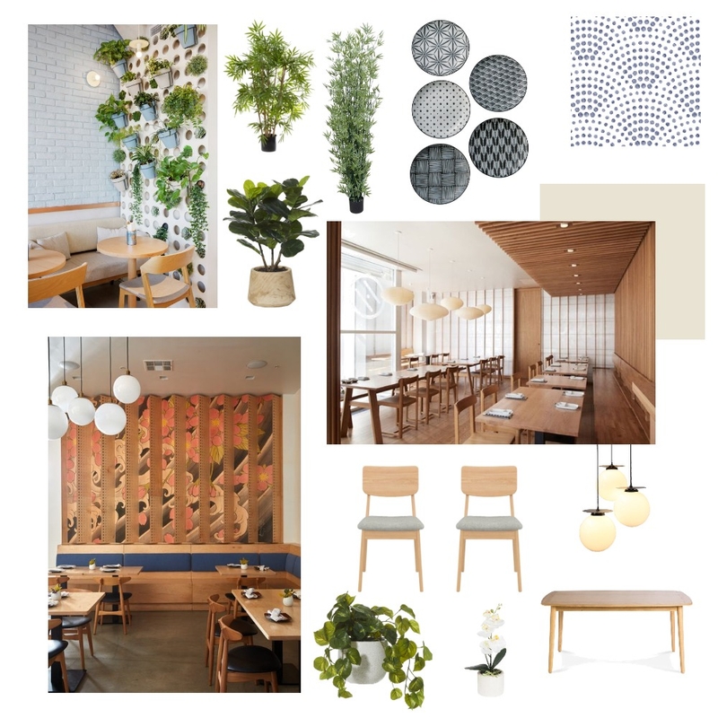 Interior restaurant Mood Board by DiscoHampster on Style Sourcebook