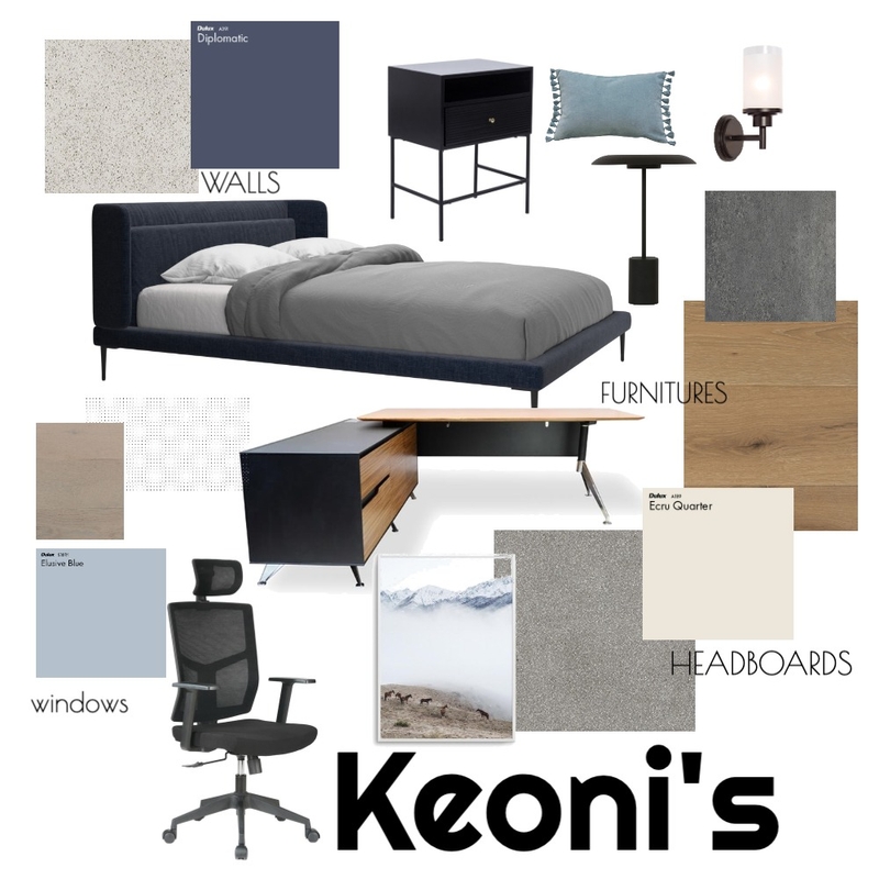 Keoni's Mood Board by Elizabeth Ruiz Ang on Style Sourcebook