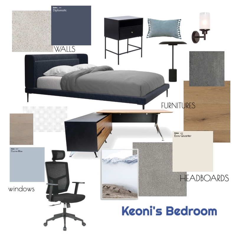 Keoni's Mood Board by Elizabeth Ruiz Ang on Style Sourcebook