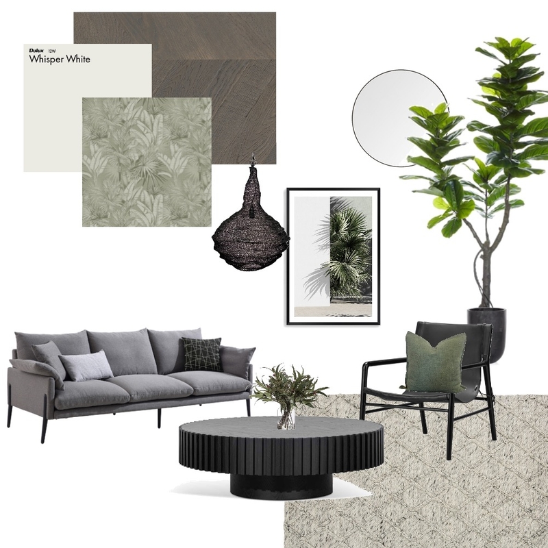 Contemporary Oasis Living Room Mood Board by LJ Studios on Style Sourcebook