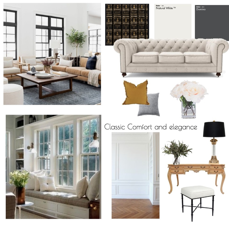 Classic & Contemporary Mood Board by TCH Interiors on Style Sourcebook