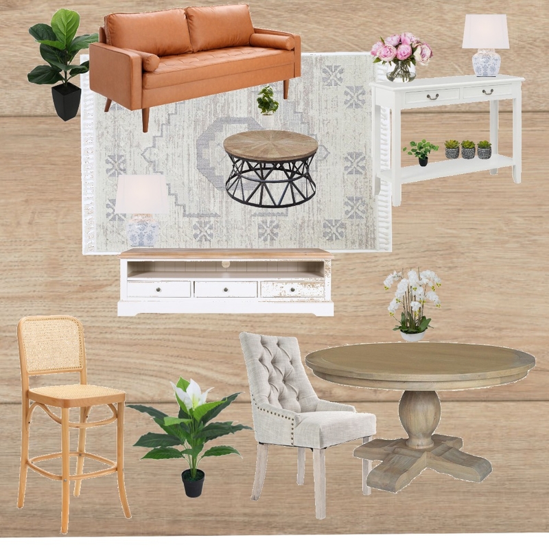 Living and Dining version Mood Board by Joanna T on Style Sourcebook