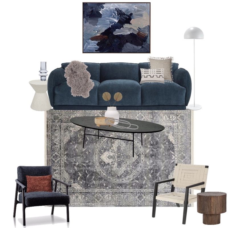 King St - Preliminary Living Mood Board by Sophie Scarlett Design on Style Sourcebook