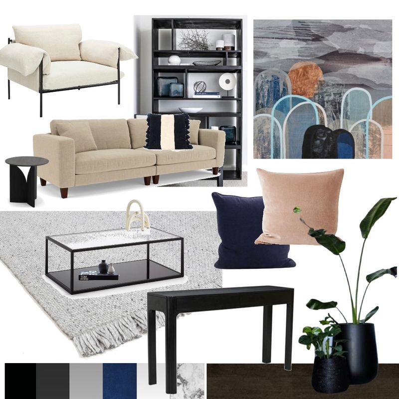 Hannah Q Mood Board by Oleander & Finch Interiors on Style Sourcebook