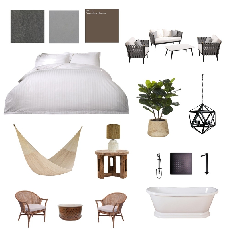GLAMPING Mood Board by marlong on Style Sourcebook