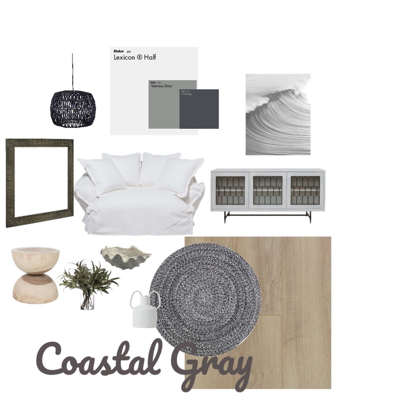 Costal Gray Mood Board by Brooke Kafer on Style Sourcebook