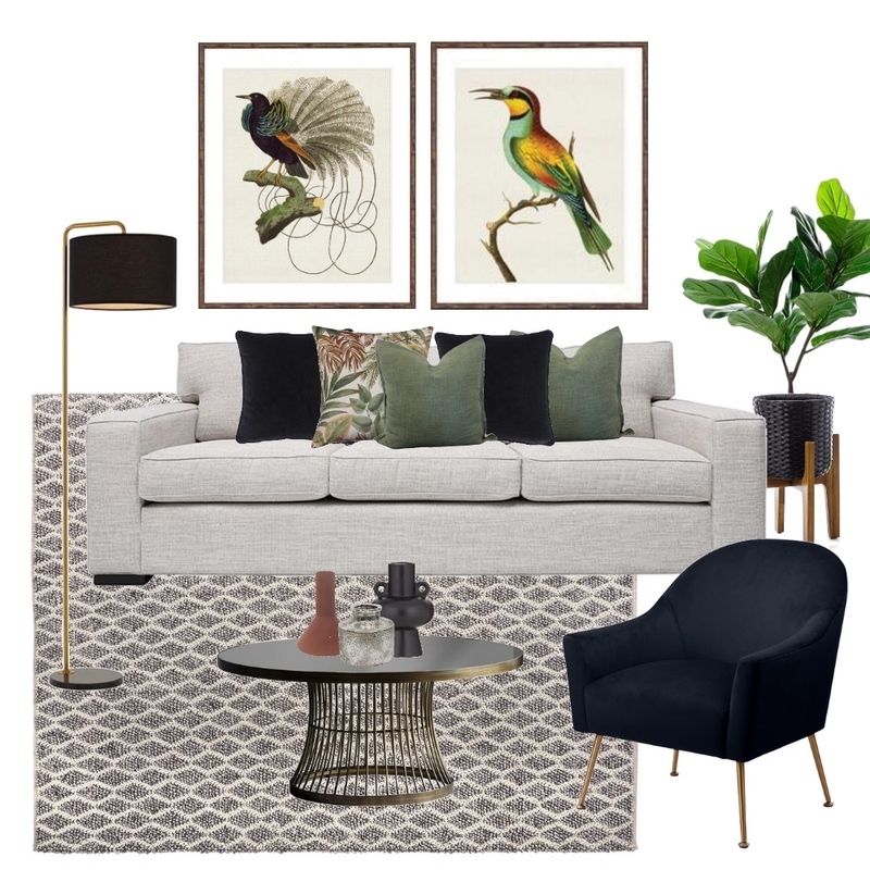 The Birds Mood Board by Kyra Smith on Style Sourcebook