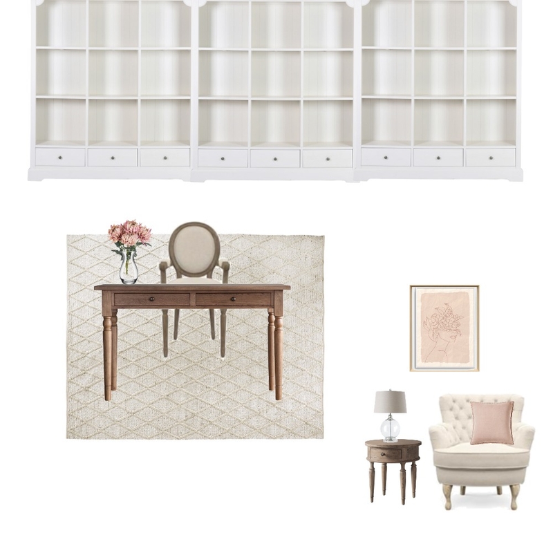 Home Office - concept 2 Mood Board by Sage Home Styling on Style Sourcebook