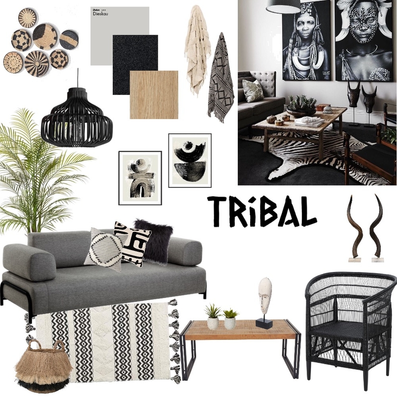 Tribal Mood Board by Radhika Meghe Singh on Style Sourcebook