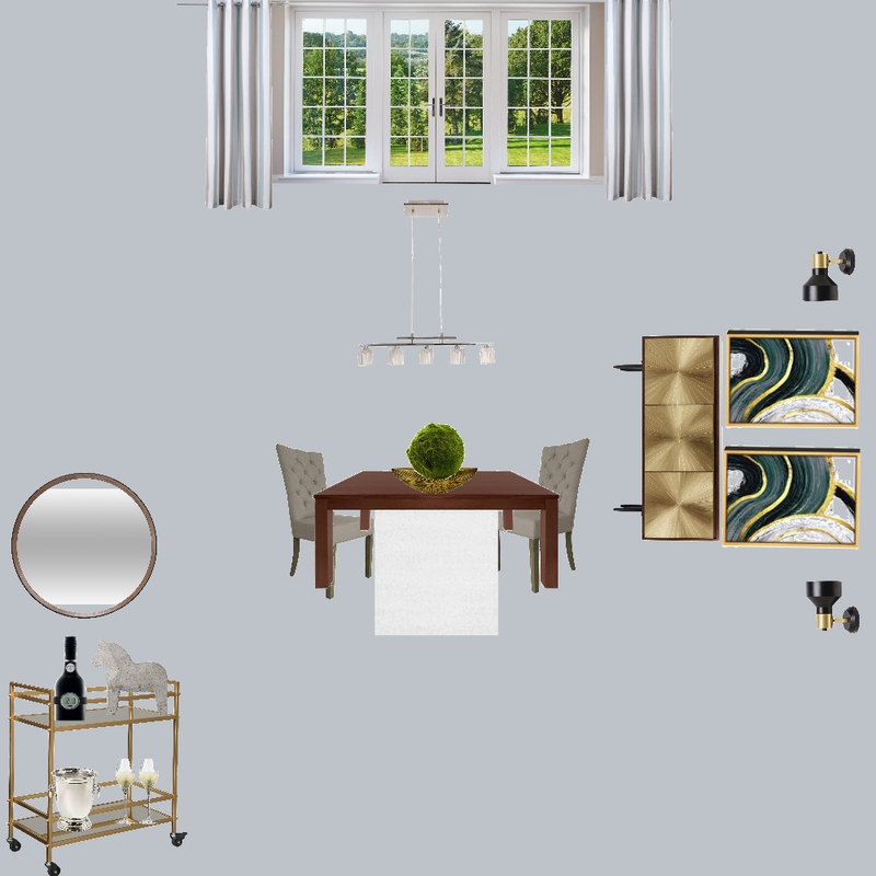 Santra Dining Room Mood Board by RepurposedByDesign on Style Sourcebook