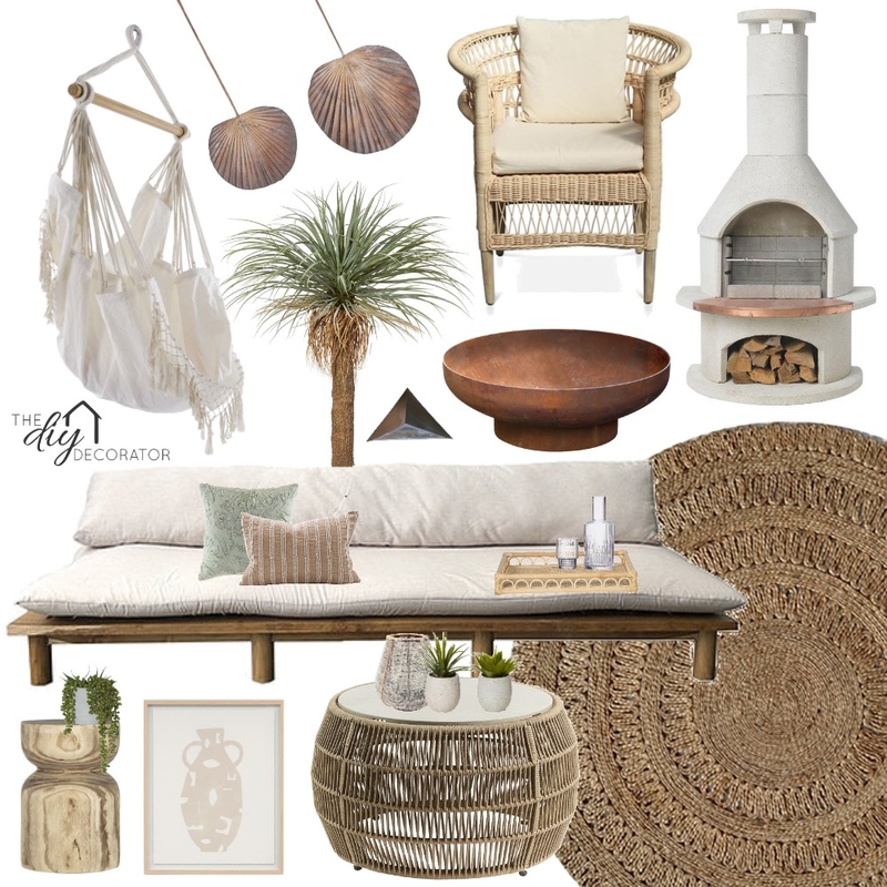 natural outdoor living Mood Board by Thediydecorator on Style Sourcebook