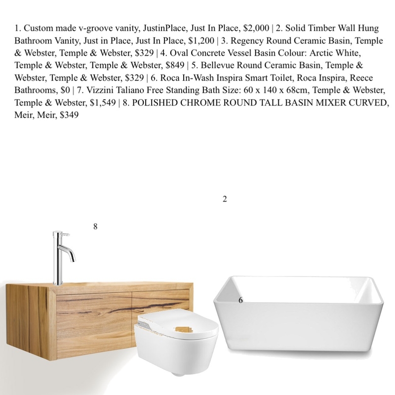 Main-bath rm Mood Board by Elling on Style Sourcebook