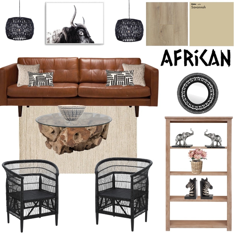 African Mood Board by jamiej on Style Sourcebook