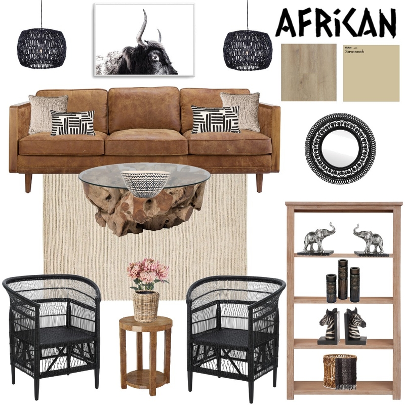 African Mood Board by jamiej on Style Sourcebook