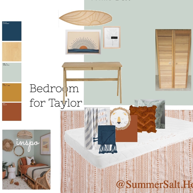 Bedroom for Taylor Mood Board by SummerSalt Home on Style Sourcebook