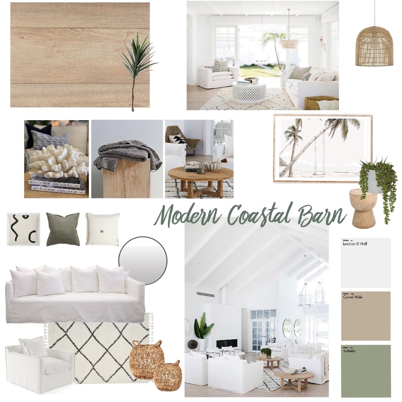 Modern Coastal Barn Mood Board by kara_jayne on Style Sourcebook