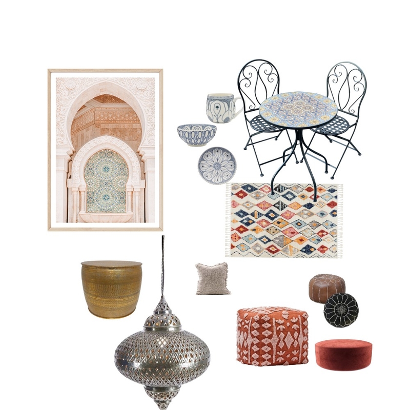 Moroccan Mood Mood Board by Kate Rickards on Style Sourcebook