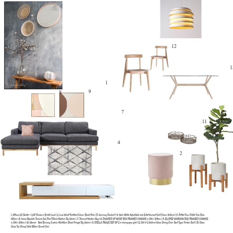 Zee's Living Mood Board by Hloni Makuluma on Style Sourcebook