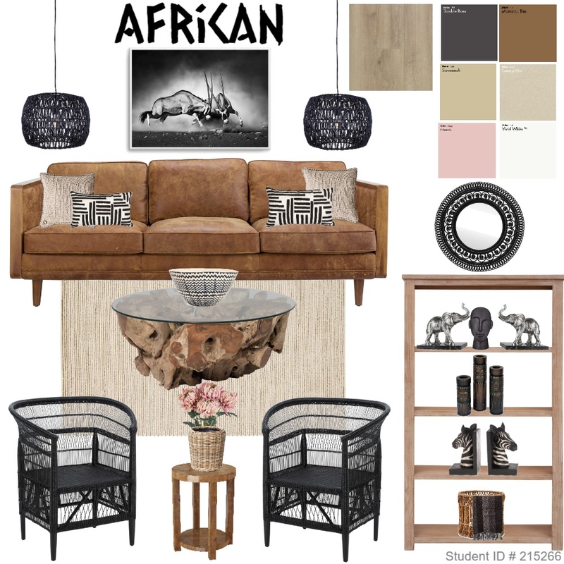 African Mood Board by jamiej on Style Sourcebook