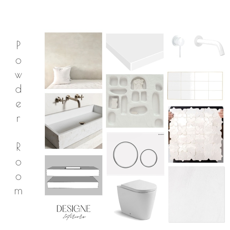Powder Room Selections Mood Board by lucytoth on Style Sourcebook