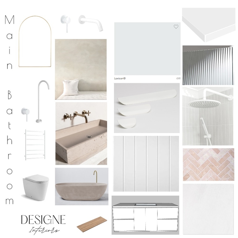 Main Bathroom Selections Mood Board by lucytoth on Style Sourcebook