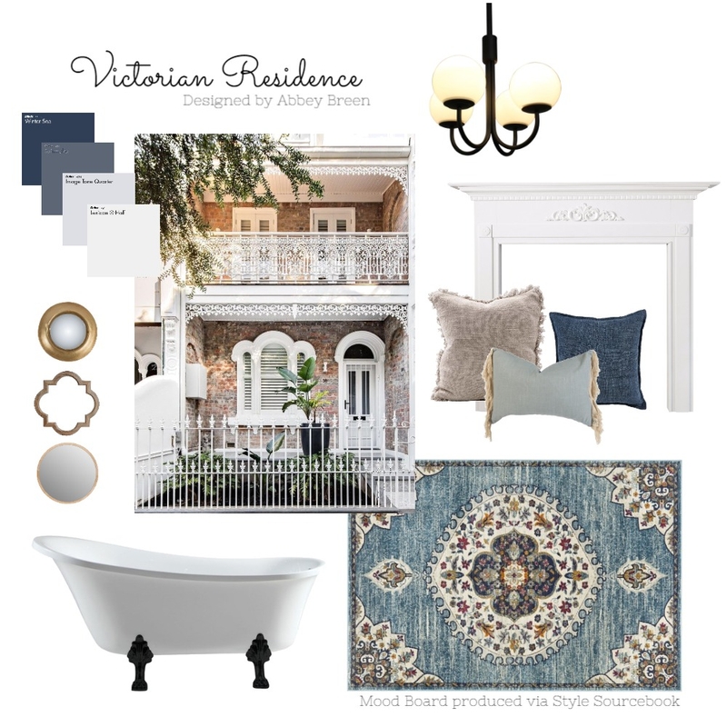 Victorian Residence Mood Board by i dream of interiors on Style Sourcebook