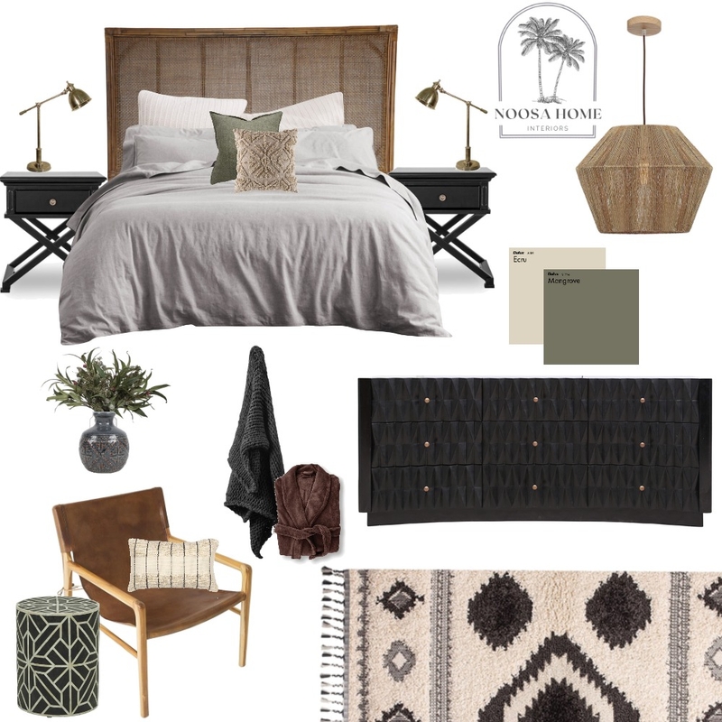 Master Bedroom Mood Board by Noosa Home Interiors on Style Sourcebook