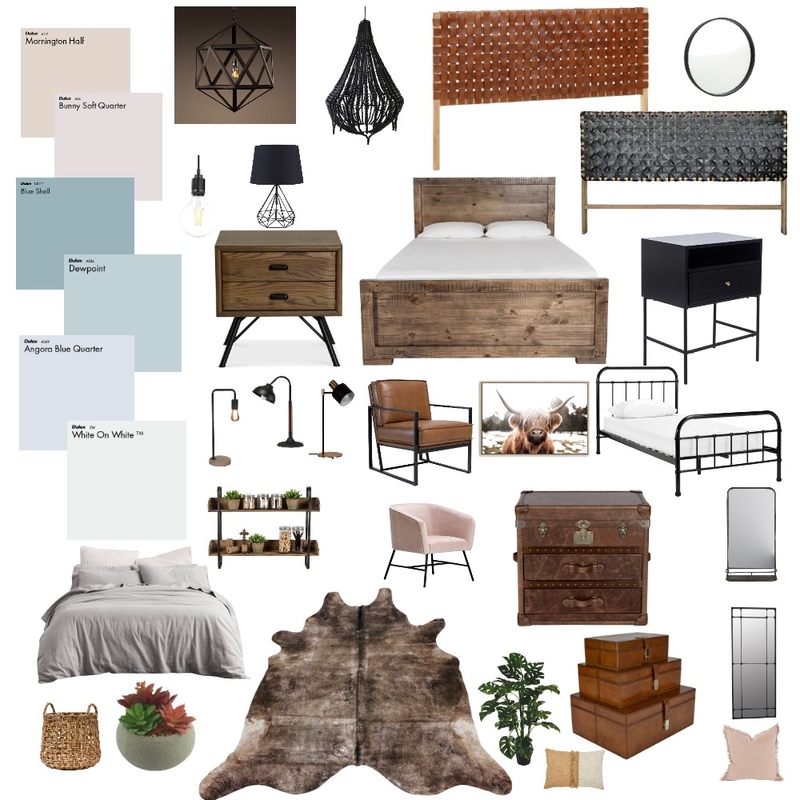 Catherine's Guest Bedroom Mood Board by CathyWardNZ on Style Sourcebook