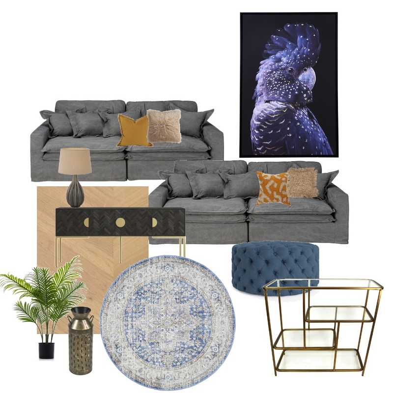 Mini Lounge Room Mood Board by KatKards on Style Sourcebook