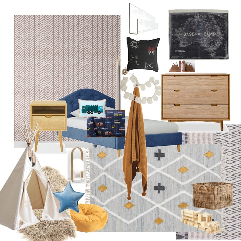 Concept 2 Angus bedroom Mood Board by The Renovate Avenue on Style Sourcebook