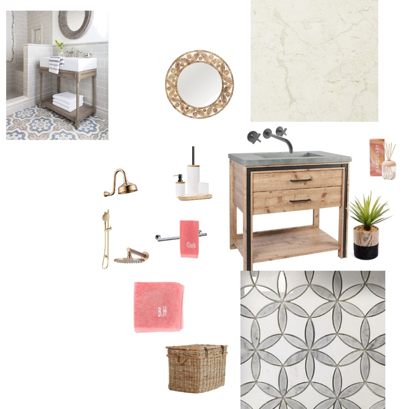 final module 3 bathroom Mood Board by Bgaorekwe on Style Sourcebook