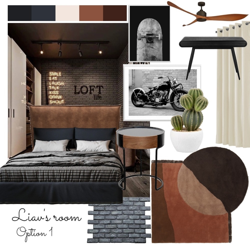 משפחת סגס: חדר של ליאב: אופציה 1 Mood Board by Marin-a on Style Sourcebook