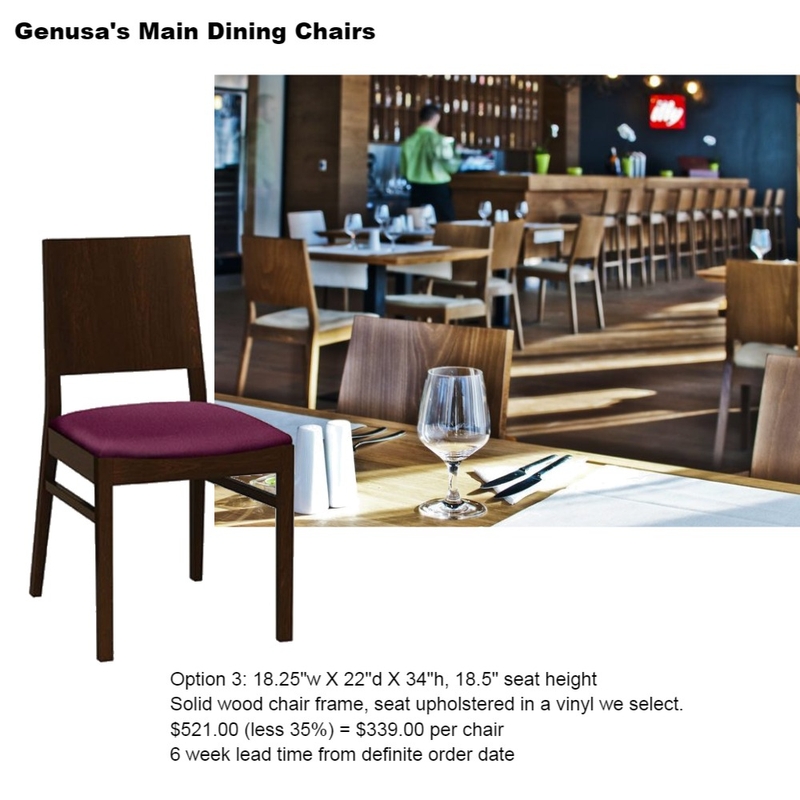 genusas chairs2 Mood Board by Intelligent Designs on Style Sourcebook