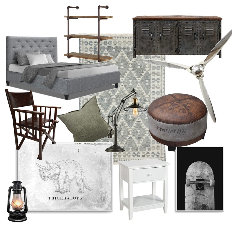 Boys Bedroom #2 Mood Board by rebeccahauch on Style Sourcebook