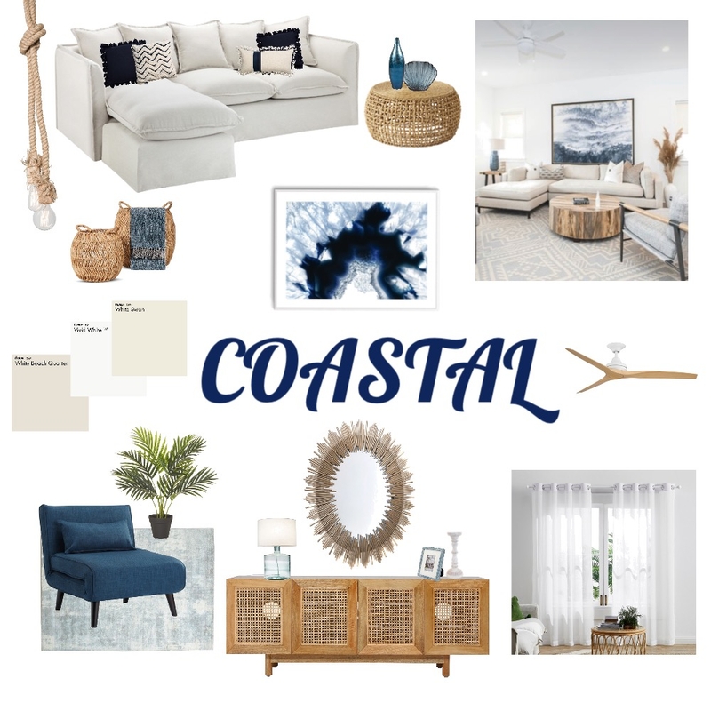 Coastal Mood Board Mood Board by MJ Boag on Style Sourcebook
