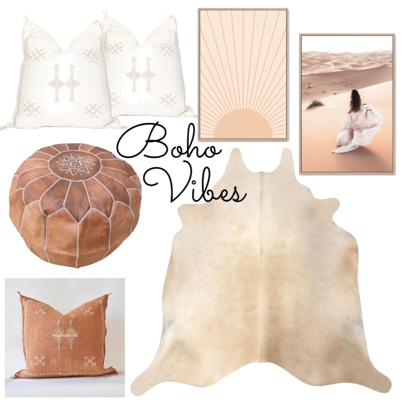 Boho Vibes Mood Board by The Paper Tree on Style Sourcebook