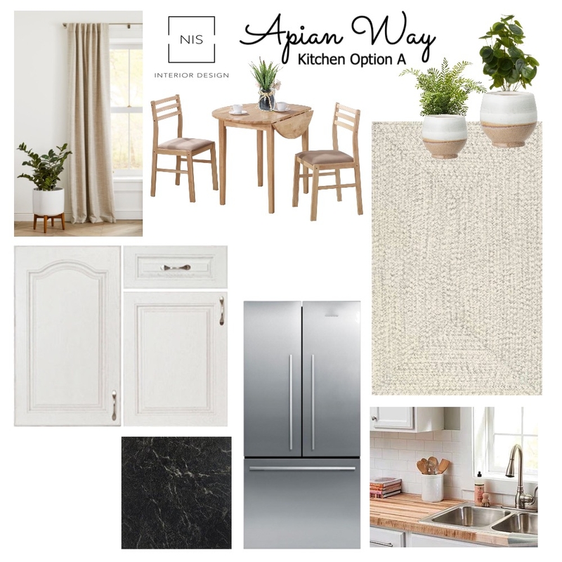Apian Way Kitchen (option A) Mood Board by Nis Interiors on Style Sourcebook