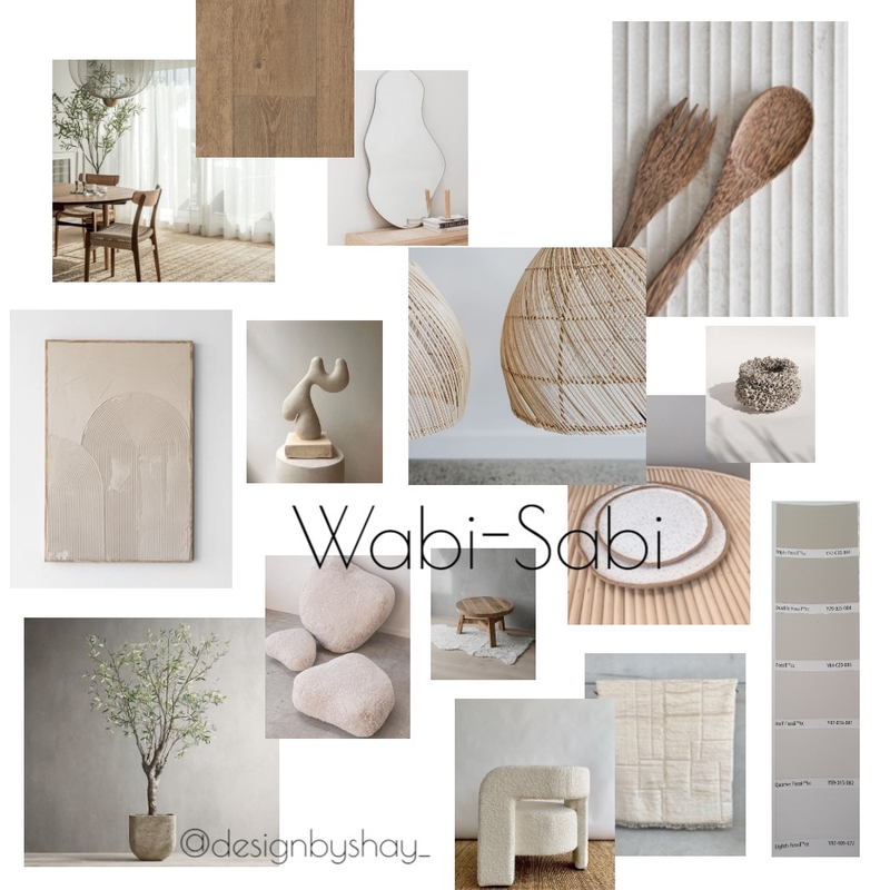 Wabi - Sabi Design Style Mood Board by Shay_Kelsie on Style Sourcebook