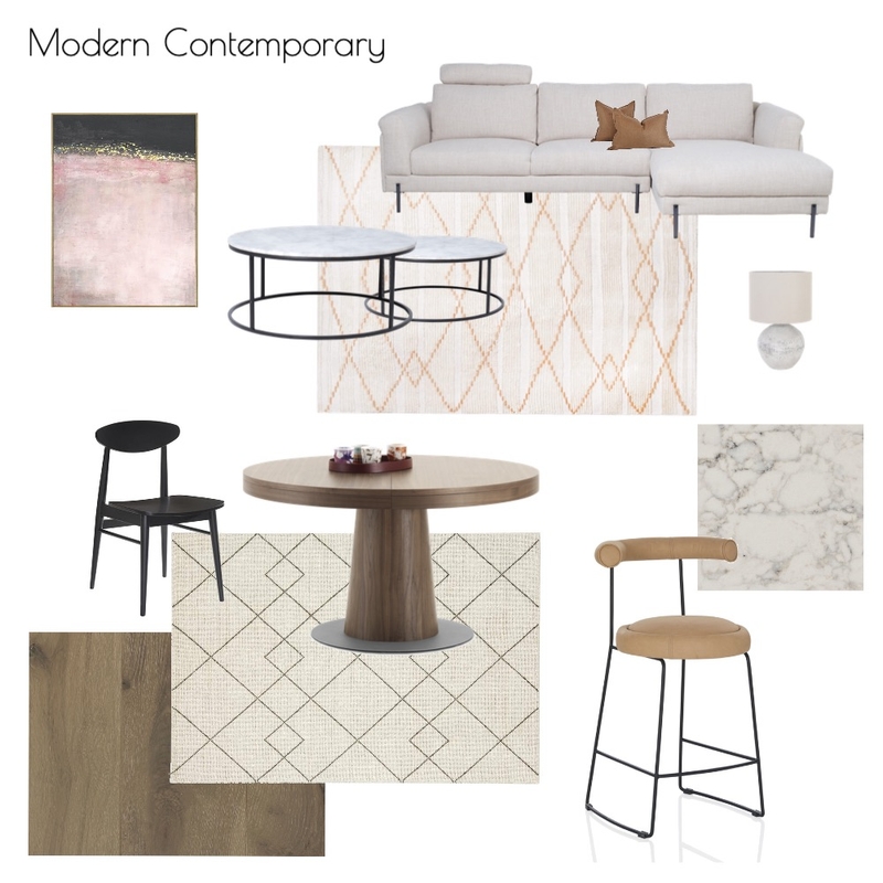 Modern Contemporary Mood Board by Chelsea Widdicombe on Style Sourcebook