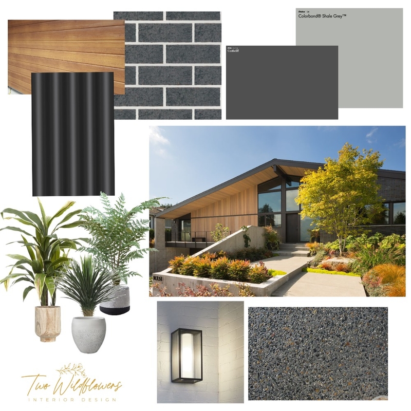 Hobart Facade Mood Board by Two Wildflowers on Style Sourcebook