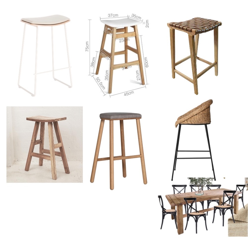 Barstool round up Mood Board by Oleander & Finch Interiors on Style Sourcebook