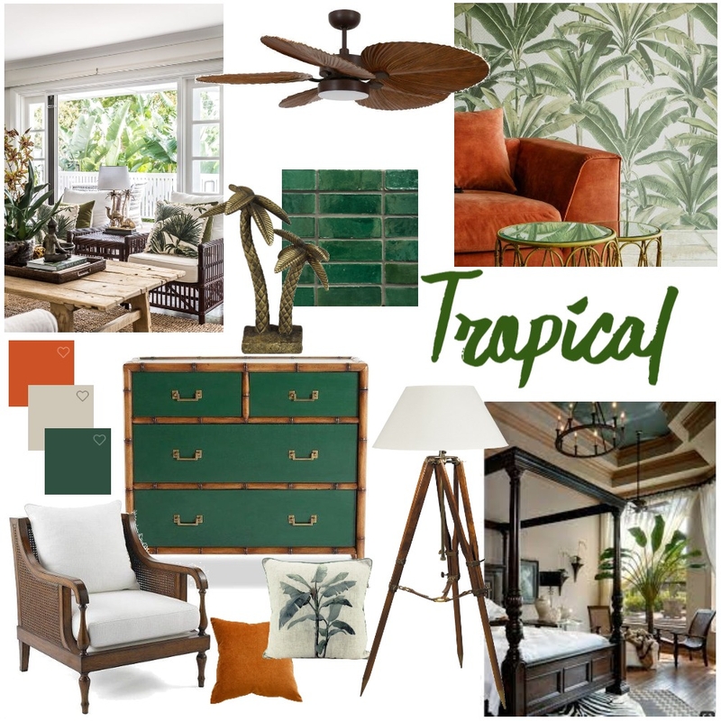 Colonial Tropical Moodboard Mood Board by ameliajacka on Style Sourcebook